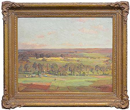 Autumn Afternoon, Ingleburn, 1923 by Albert E Collins - Auction record, sale price, and art valuation. Compare with similar artists and explore comparable artworks.
