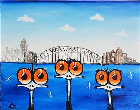 Three Chicks by Lia Browne - Auction record, sale price, and art valuation. Compare with similar artists and explore comparable artworks.