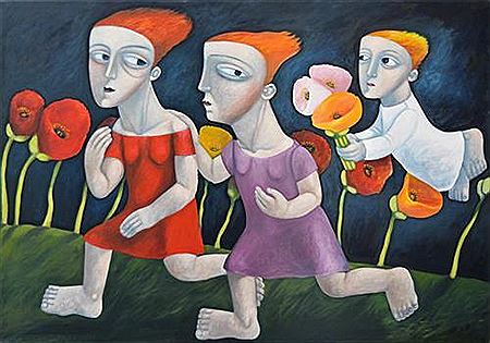 Sisters Perused by Childhood Memories, 1999