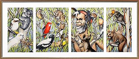 Sample artwork by Charles A Newman (Born 1913), known for aboriginal art - View similar artists and auction records