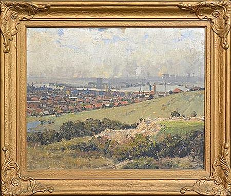 Newcastle from the Hill