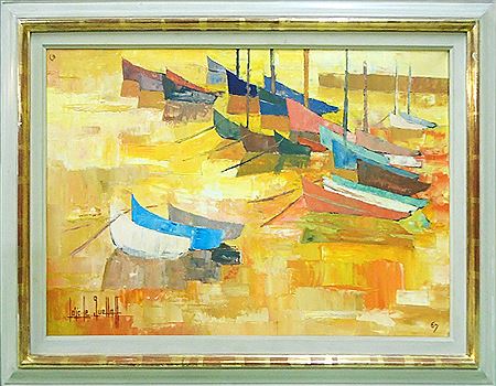 'Harbour in the Sunset Light'