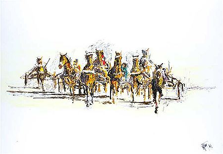 Trabrennen by Reinhold W Timm - Auction record, sale price, and art valuation. Compare with similar artists and explore comparable artworks.