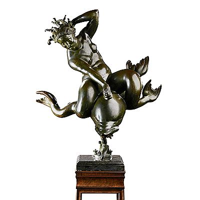 'SOLGLITTER' (NAIAD RIDING A DOLPHIN), CIRCA 1917