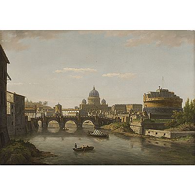 Sample artwork by Benjamin Barker of Bath (1776 - 1838), known for landscape painting - View similar artists and auction records