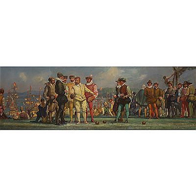 Sample artwork by Kenneth Denton Shoesmith (1890 - 1939), known for painting - View similar artists and auction records