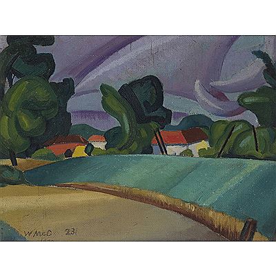 Sample artwork by William McCance (1894 - 1970), known for modernist style, vorticist schematization, graphic arts, typography - View similar artists and auction records
