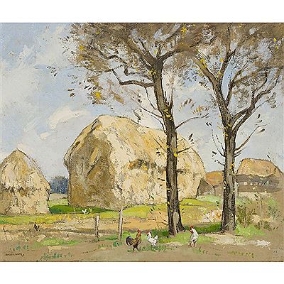 HAYSTACKS AND COCKERELS