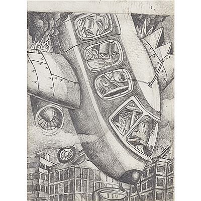 UNTITLED(PLANE DIVING) - 1986