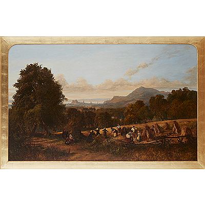 HARVEST-TIME IN THE GROUNDS OF SUNNYSIDE HOUSE