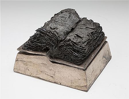 "Burnt Bible, from 'Bible Series'"
