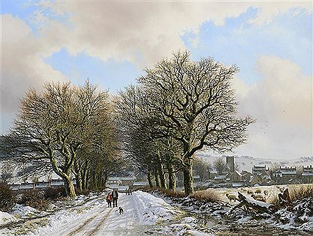 END OF DECEMBER IN EVERDON NORTHAMPTONSHIRE