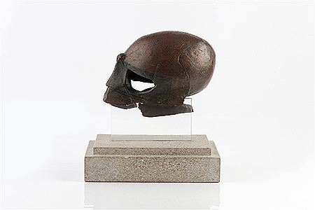 Helmet Head, 1971 by John Doubleday - Auction record, sale price, and art valuation. Compare with similar artists and explore comparable artworks.