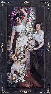 The Decorators 1909 by Thomas Dean - Auction record, sale price, and art valuation. Compare with similar artists and explore comparable artworks.