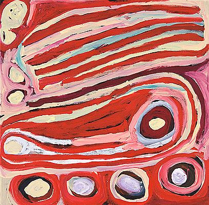 Nyipil (2012) by Nora Nungabar - Auction record, sale price, and art valuation. Compare with similar artists and explore comparable artworks.