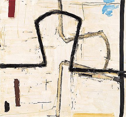 Figure on White Plaster