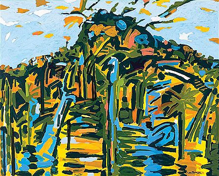 Close of Day, Blueys, 1987 by David Van Nunen - Auction record, sale price, and art valuation. Compare with similar artists and explore comparable artworks.