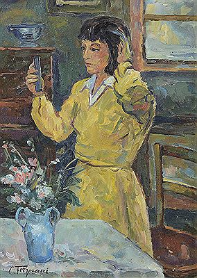 Figura in un interno, 1980