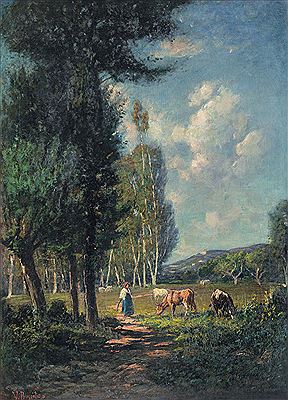 Mucche al pascolo