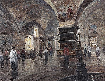 Interno della Basilica di Santa Maria