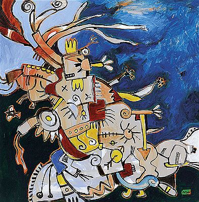 Barbarossa by Antoh - Auction record, sale price, and art valuation. Compare with similar artists and explore comparable artworks.