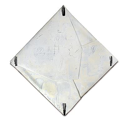 Sul bianco piegato by Cesare Berlingeri - Auction record, sale price, and art valuation. Compare with similar artists and explore comparable artworks.