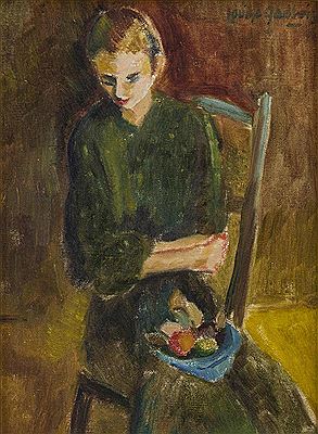 La Ravaudeuse by Louise Landry Gadbois - Auction record, sale price, and art valuation. Compare with similar artists and explore comparable artworks.