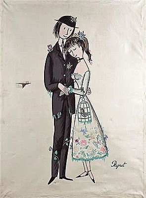 Le couple d'amoureux