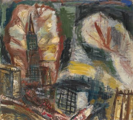 Fireworks by Nicolai Mitrofanovich Nikonov - Auction record, sale price, and art valuation. Compare with similar artists and explore comparable artworks.