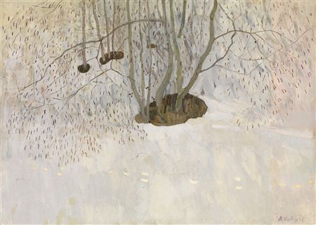 Sample artwork by Valentin Sidorov (Born 1928), known for realism, painting - View similar artists and auction records