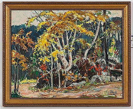 Sample artwork by Frank Black (- 1988), known for painting - View similar artists and auction records