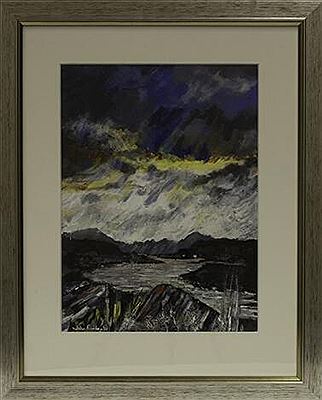 THREATENING - SKYE by John Findlay - Auction record, sale price, and art valuation. Compare with similar artists and explore comparable artworks.