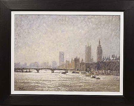 WESTMINSTER BRIDGE, LONDON by Tony Forrest - Auction record, sale price, and art valuation. Compare with similar artists and explore comparable artworks.