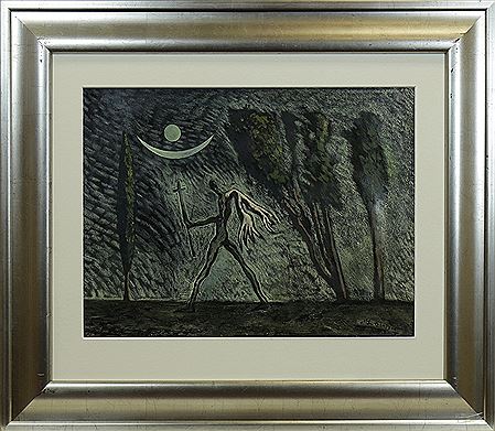 And Behold, I Glimpsed a Great Angel Walking in Aetheria by Ally Thompson - Auction record, sale price, and art valuation. Compare with similar artists and explore comparable artworks.