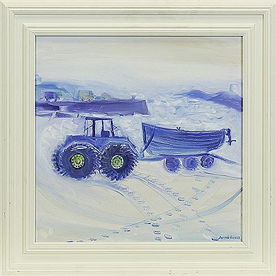 Tugboat Launch by Dorinda Johnson - Auction record, sale price, and art valuation. Compare with similar artists and explore comparable artworks.