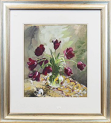 PURPLE TULIPS