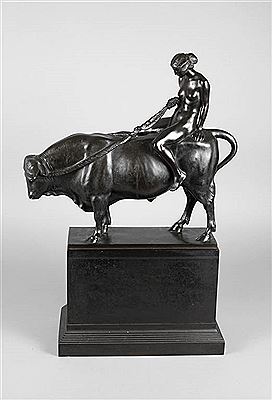 Europa auf dem Stier by Hermann Haase-Ilsenburg - Auction record, sale price, and art valuation. Compare with similar artists and explore comparable artworks.