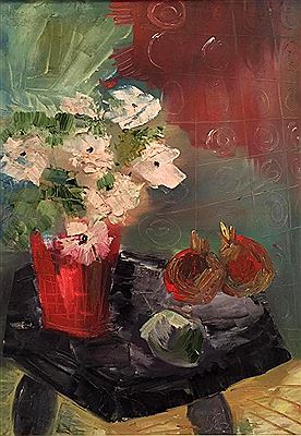 Vase of Flowers, 1969