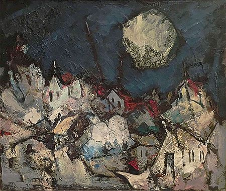 Moon over Town
