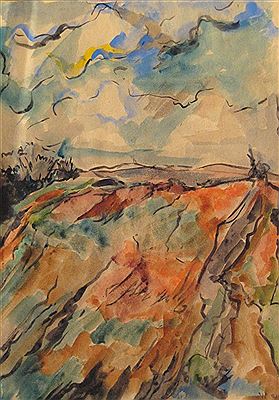 Landscape by Hana Levi - Auction record, sale price, and art valuation. Compare with similar artists and explore comparable artworks.