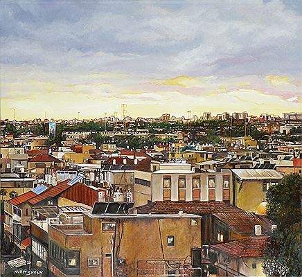 Rooftops in South Tel Aviv