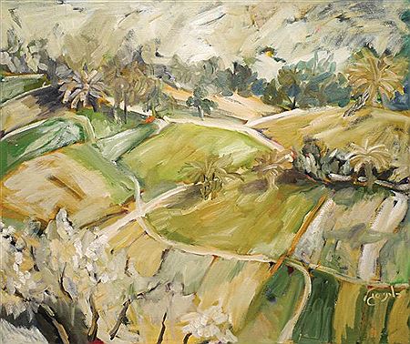 Landscape in the Mountains