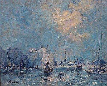 Brume sur Honfleur