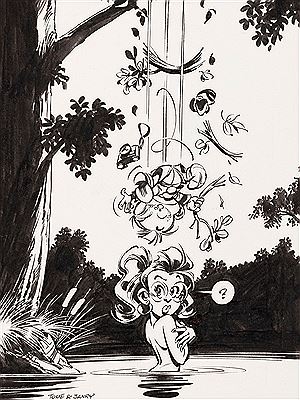 Le petit Spirou et Mlle Chiffre by Janry - Auction record, sale price, and art valuation. Compare with similar artists and explore comparable artworks.