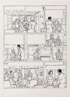 Sample artwork by Chantal Spiegeleer (Born 1957), known for comics - View similar artists and auction records