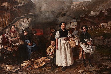 La fournée au village