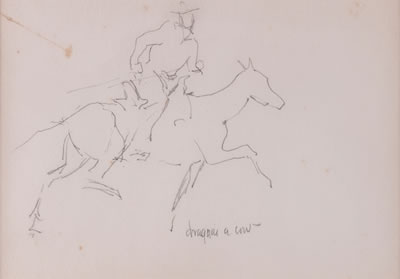 Draggin' a Cow