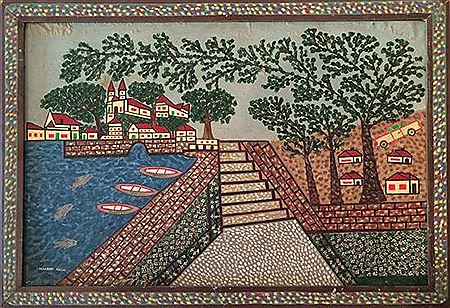Jaffa view by Haim Harbon - Auction record, sale price, and art valuation. Compare with similar artists and explore comparable artworks.