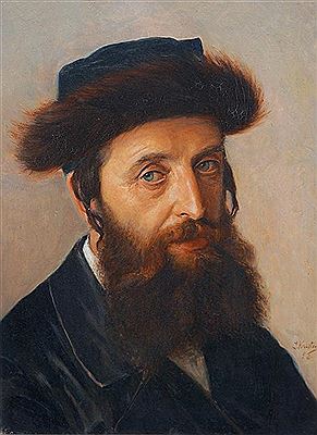 Portrait of hassid, 1898