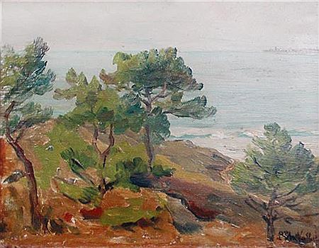 Landscape by Lina Vailler - Auction record, sale price, and art valuation. Compare with similar artists and explore comparable artworks.